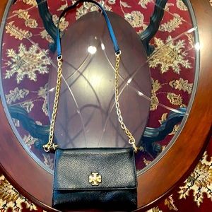 Tory Burch crossbody purse, black, one of the first ones that came out